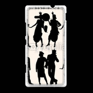 Coque Sony Xpéria SP Tableau charleston