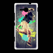 Coque Sony Xpéria SP Danseur rétro style