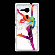 Coque Sony Xpéria SP Danseuse en couleur