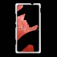 Coque Sony Xpéria SP Silhouette danse country