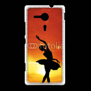 Coque Sony Xpéria SP Danseuse couché de soleil