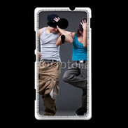 Coque Sony Xpéria SP Couple street dance
