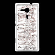 Coque Sony Xpéria SP French Cancan 5