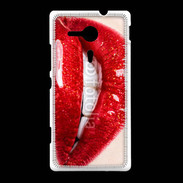 Coque Sony Xpéria SP Belle bouche