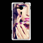 Coque Sony Xpéria SP Ongle glamour