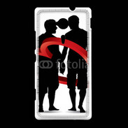 Coque Sony Xpéria SP Couple Gay