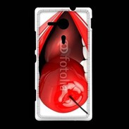 Coque Sony Xpéria SP Cerise et bouche 2