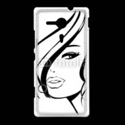 Coque Sony Xpéria SP Coiffure