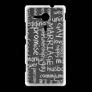 Coque Sony Xpéria SP Mariage gay 2