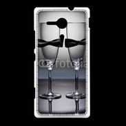 Coque Sony Xpéria SP Coupe de champagne gay