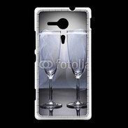 Coque Sony Xpéria SP Coupe de champagne lesbienne