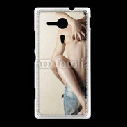 Coque Sony Xpéria SP Couple câlin sexy 2