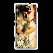 Coque Sony Xpéria SP Couple lesbiennes romantiques