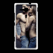 Coque Sony Xpéria SP Couple câlin sexy 3