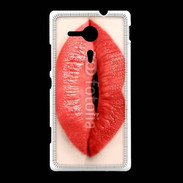 Coque Sony Xpéria SP Bouche de femme rouge 50