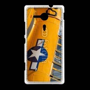 Coque Sony Xpéria SP Avion T6 vintage
