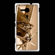 Coque Sony Xpéria SP Femme pilote d'avion