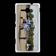 Coque Sony Xpéria SP Avion de la patrouille de france 