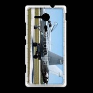 Coque Sony Xpéria SP Avion de chasse au sol 600