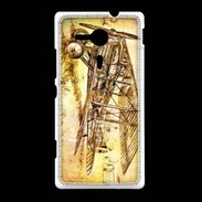 Coque Sony Xpéria SP Aviation Vintage 75