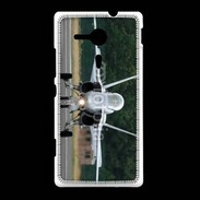Coque Sony Xpéria SP Avion de chasse F18 de face