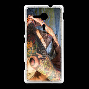 Coque Sony Xpéria SP Tatouage homme sexy