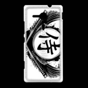 Coque Sony Xpéria SP Tatouage Samouraï