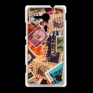 Coque Sony Xpéria SP Timbres USA