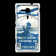 Coque Sony Xpéria SP Timbre Aéropostal