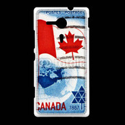 Coque Sony Xpéria SP Timbre canadien 1967