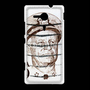 Coque Sony Xpéria SP Timbre USA Nimitz