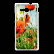 Coque Sony Xpéria SP Champs de coquelicots