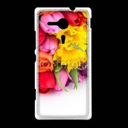 Coque Sony Xpéria SP Bouquet de fleurs