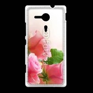 Coque Sony Xpéria SP Belle rose 2