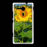 Coque Sony Xpéria SP Champs de Tournesol