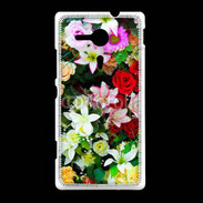 Coque Sony Xpéria SP Fleurs 2