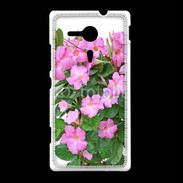 Coque Sony Xpéria SP Fleurs Dipladénia