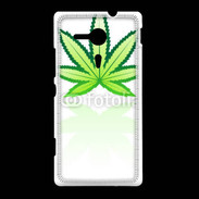 Coque Sony Xpéria SP Feuille de cannabis 2