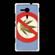 Coque Sony Xpéria SP Interdiction de cannabis 3