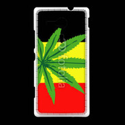 Coque Sony Xpéria SP Drapeau allemand cannabis