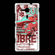 Coque Sony Xpéria SP Vintage Cuba libre