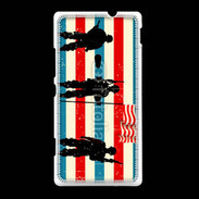 Coque Sony Xpéria SP Soldat américain