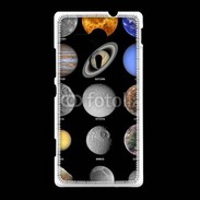 Coque Sony Xpéria SP Système solaire