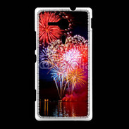 Coque Sony Xpéria SP Feu d'artifice