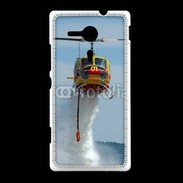Coque Sony Xpéria SP Hélicoptère bombardier d'eau
