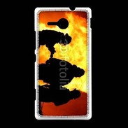 Coque Sony Xpéria SP Pompier Soldat du feu 3