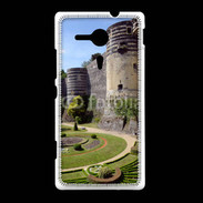 Coque Sony Xpéria SP Château fort et jardins d'Angers en France