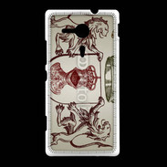 Coque Sony Xpéria SP Moyen âge 1
