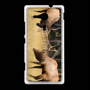 Coque Sony Xpéria SP Combat de cerf