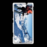 Coque Sony Xpéria SP Skieuse en montagne extrême 5